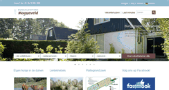 Desktop Screenshot of bungalowparkmooyeveld.nl